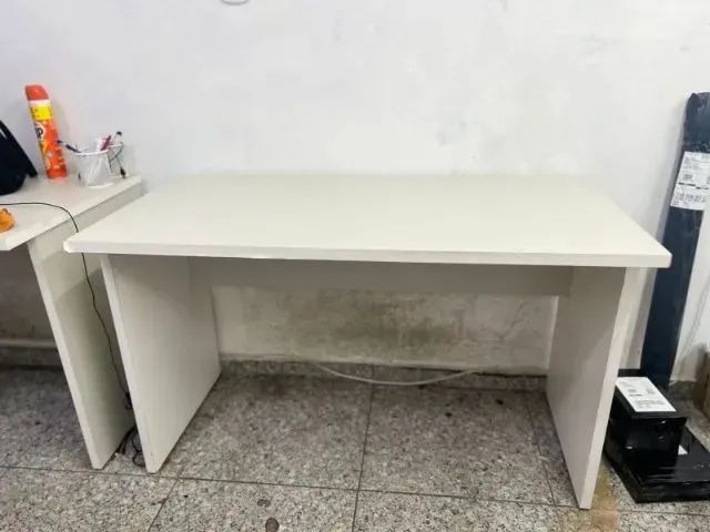 Mesa De Escritório Branca - Foto 5