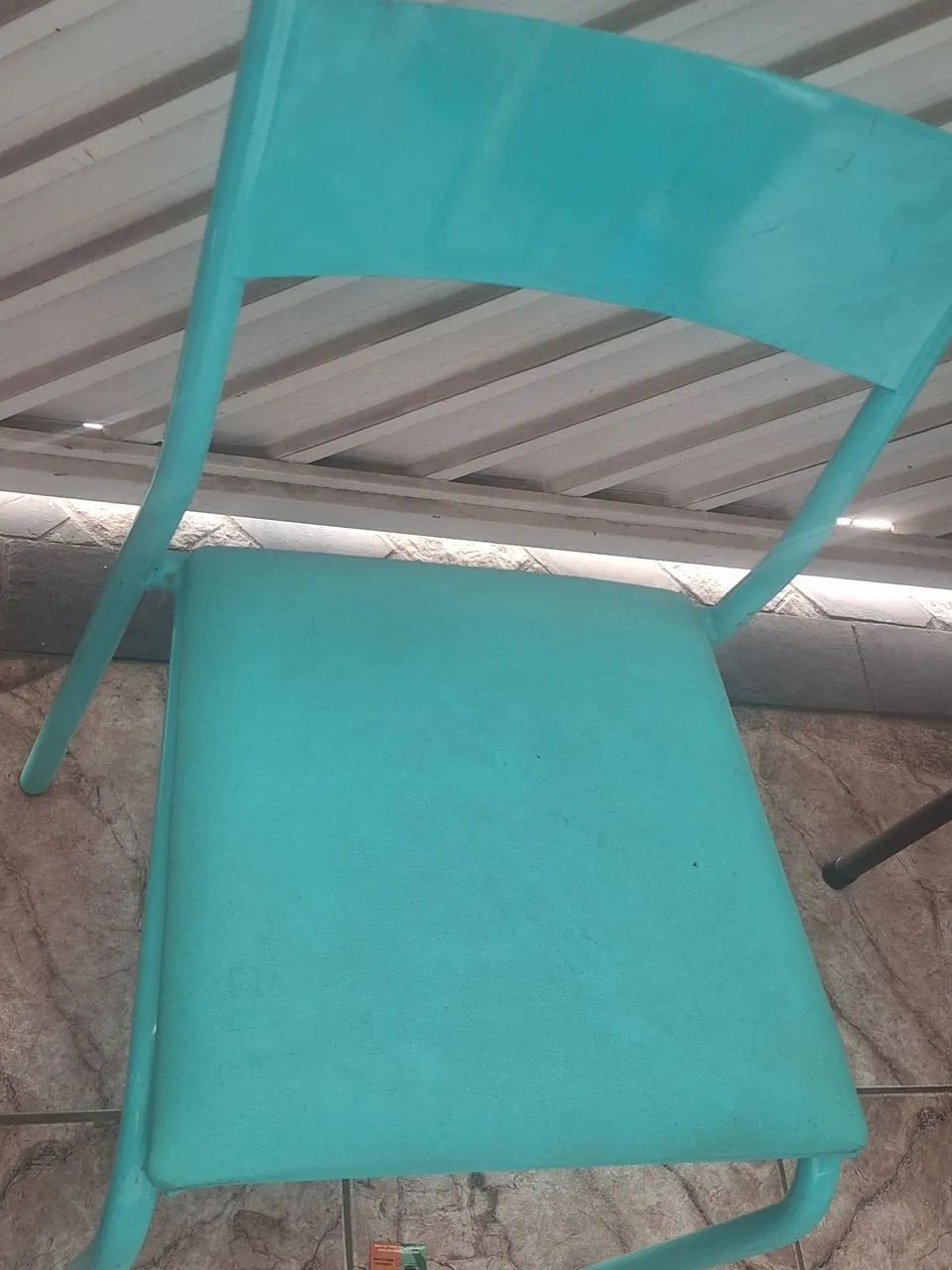 3 cadeiras verde da tok stok usada em bom estado.Cada uma ppor 60 reais.TENHO 3