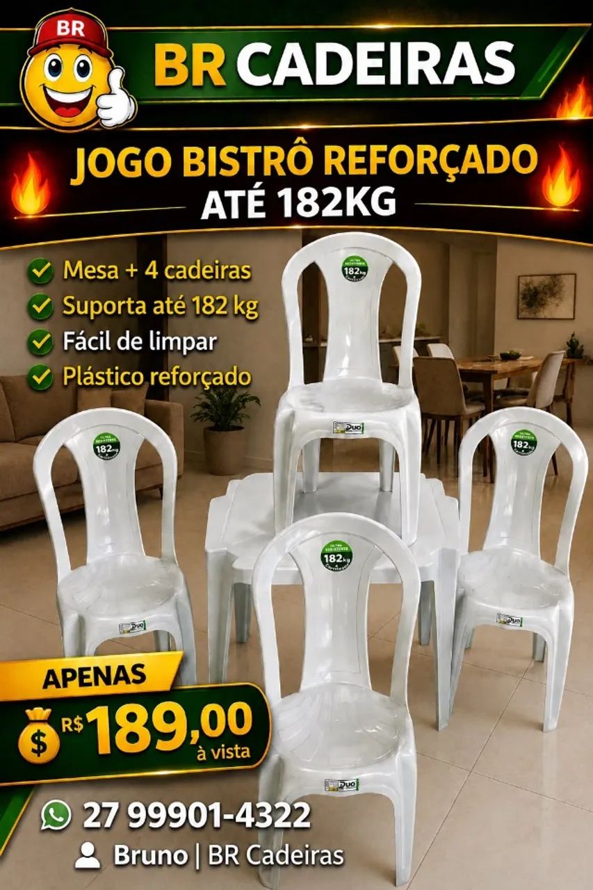 jogo para comercio de plastico 182kg