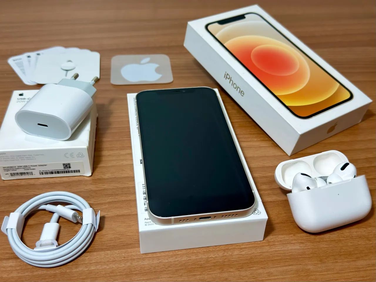 iPhone 12 256GB Branco Único Dono Impecável - Como Novo - Foto 5