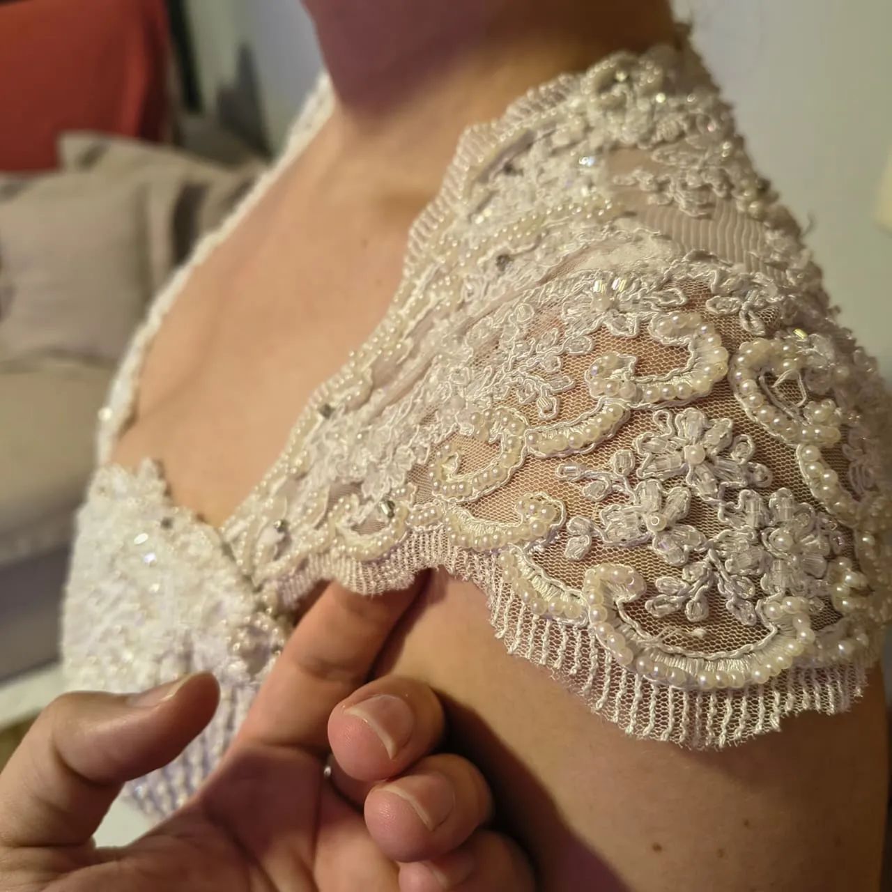 Vestido de noiva bordado  - Foto 3