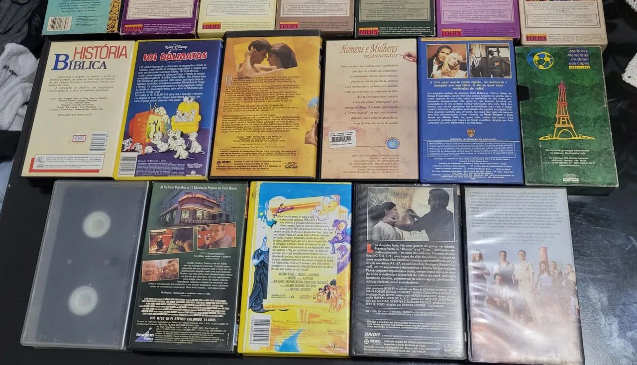 Lote com 25 fitas VHS ( fitas de vídeo) - Foto 4