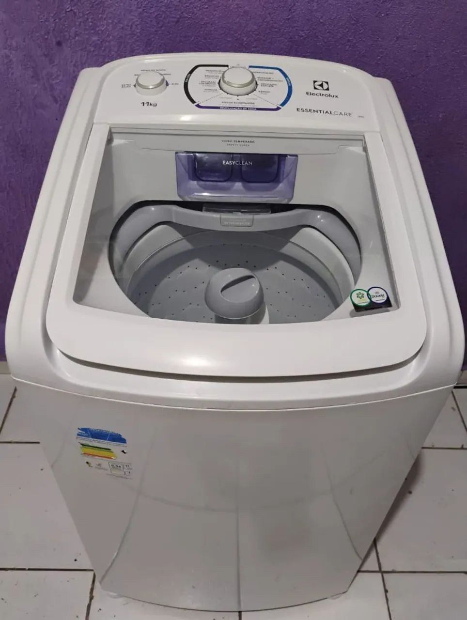 Máquina de lavar semi-nova