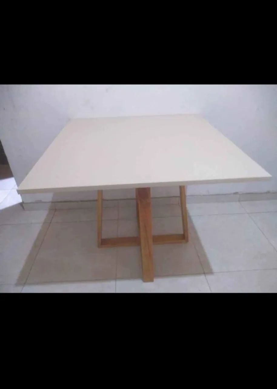 Mesas com pés entranssado para sala ou cozinha  - Foto 5