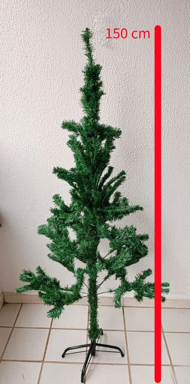 Árvore de Natal, 150 cm, vem com a caixa - Foto 4