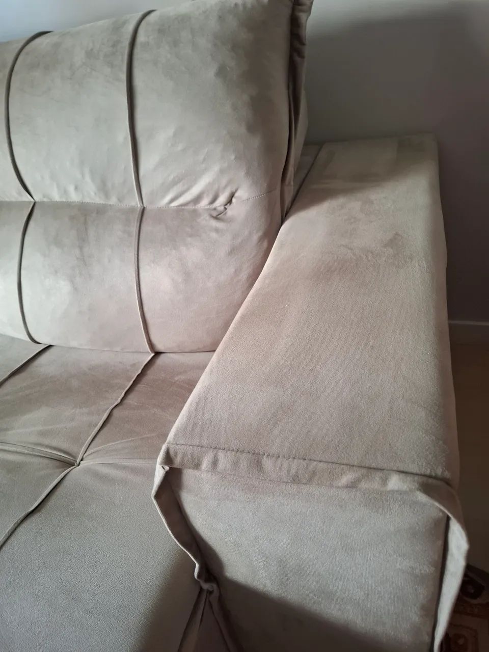 Sofá retrátil 2 lugares - Excelente estado - Foto 4