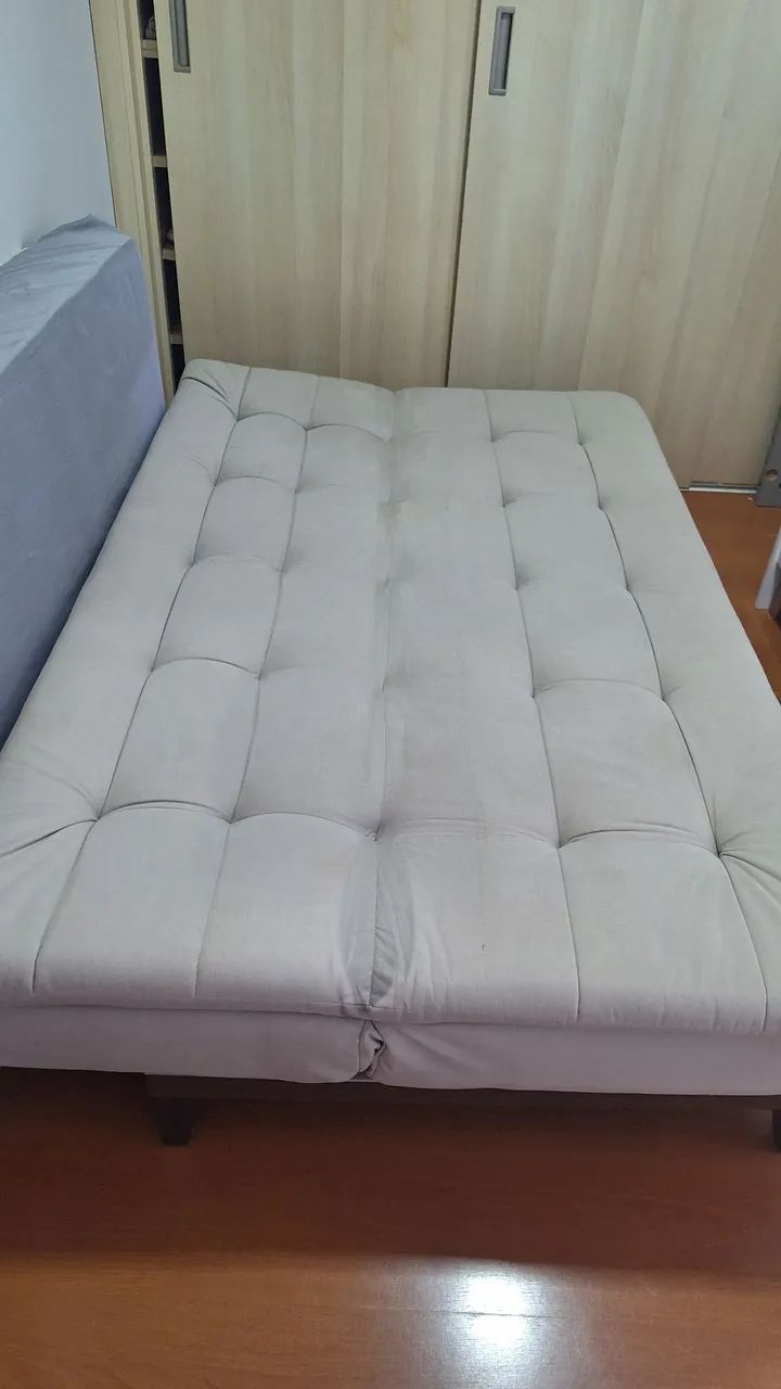 Sofá cama 3 lugares casal - Foto 4
