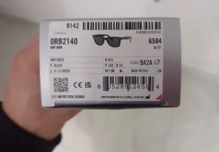 Ray-Ban Wayfarer Classic (NOVO,PRESENTE) - Foto 2