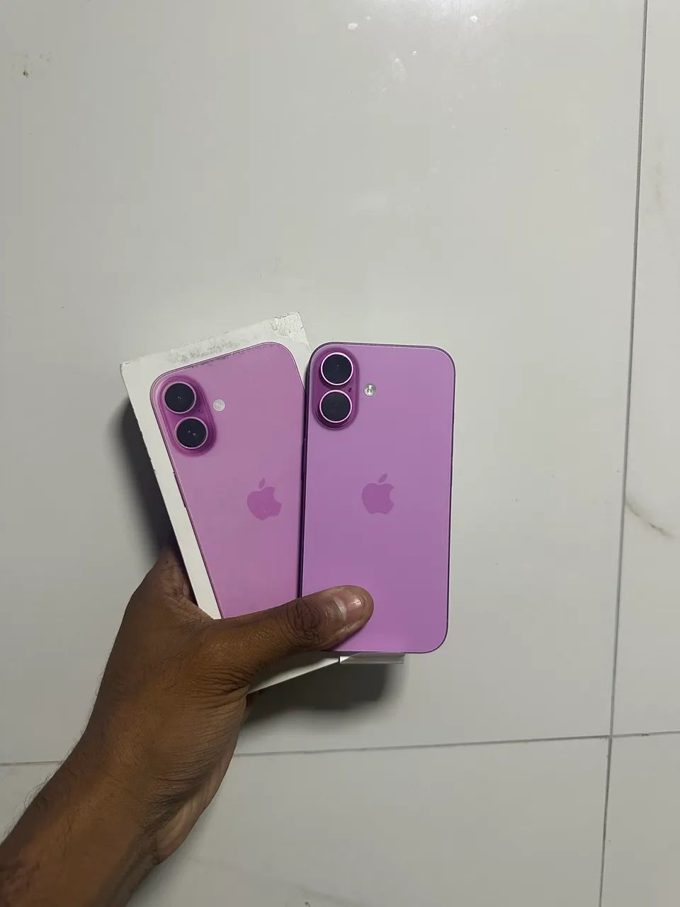 iPhone 16 rosa 128gb na caixa 