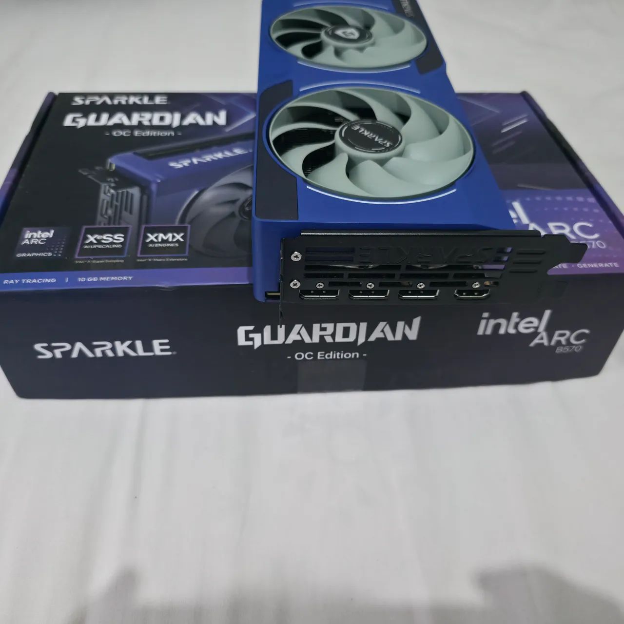 10GB Arc B570 OC Guardian Sparkle Placa de Vídeo - Foto 2