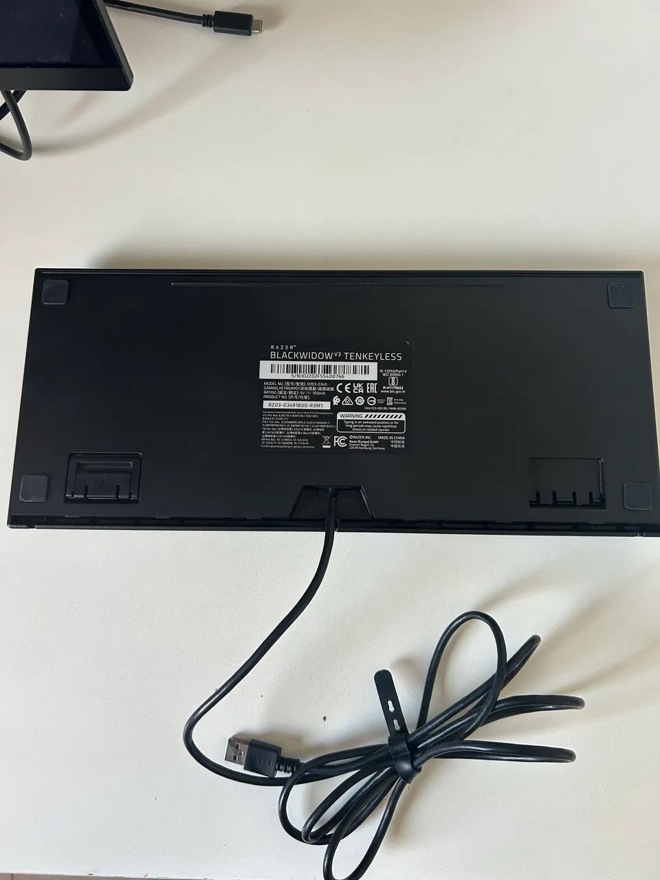 Razer BlackWidow V3 TKL - Yellow Switch - Periféricos e Acessórios