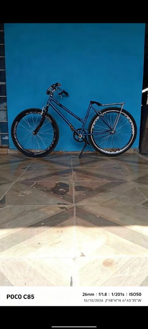Bicicleta azul - Foto 2