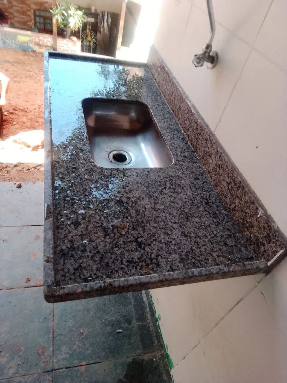 Pia de granito 