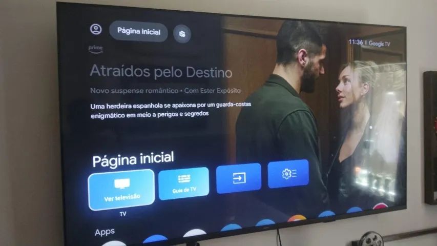 TV PHILIPS 65" POUCO USO