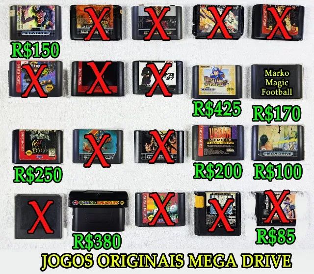 Jogos Mega Drive Originais. Truxton, X-Men 2, Toy Story, Vectorman 2, Shinobi, Eswat - Foto 4
