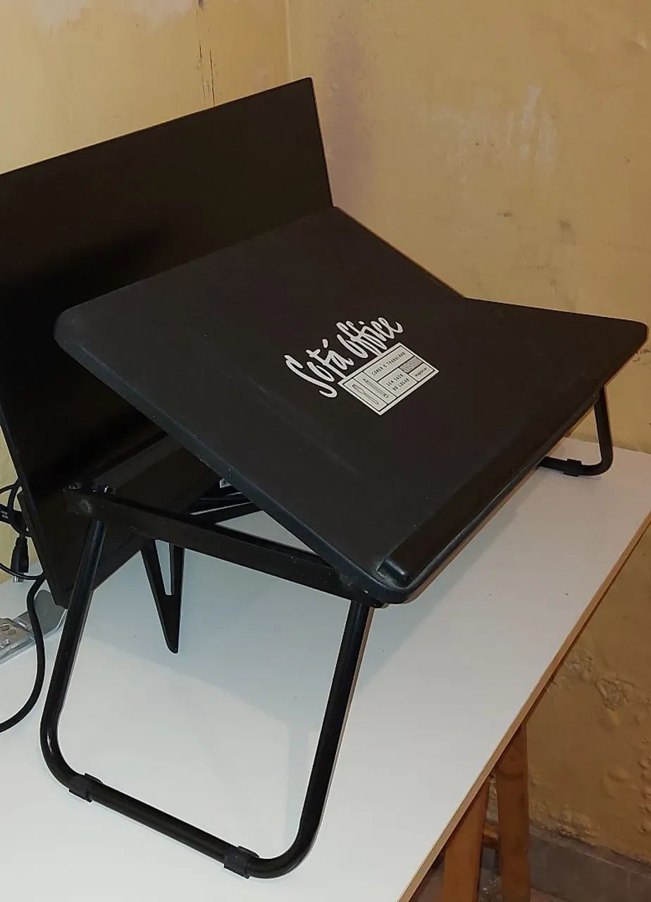 Mesa para notebook cama/sofá dobrável e ergonômica portátil 