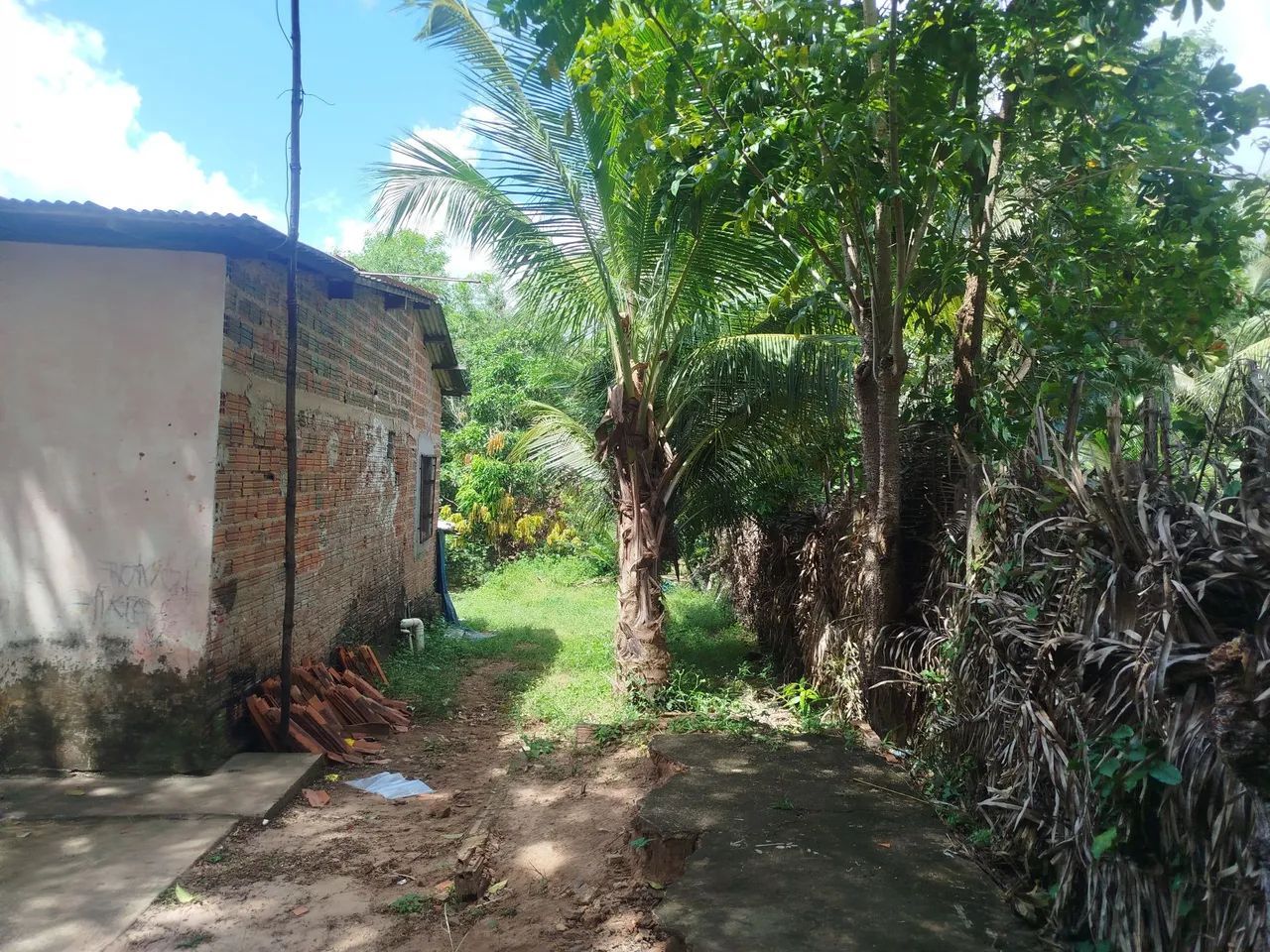 Vendo terreno no Quebra pote, com casa ! - Foto 2