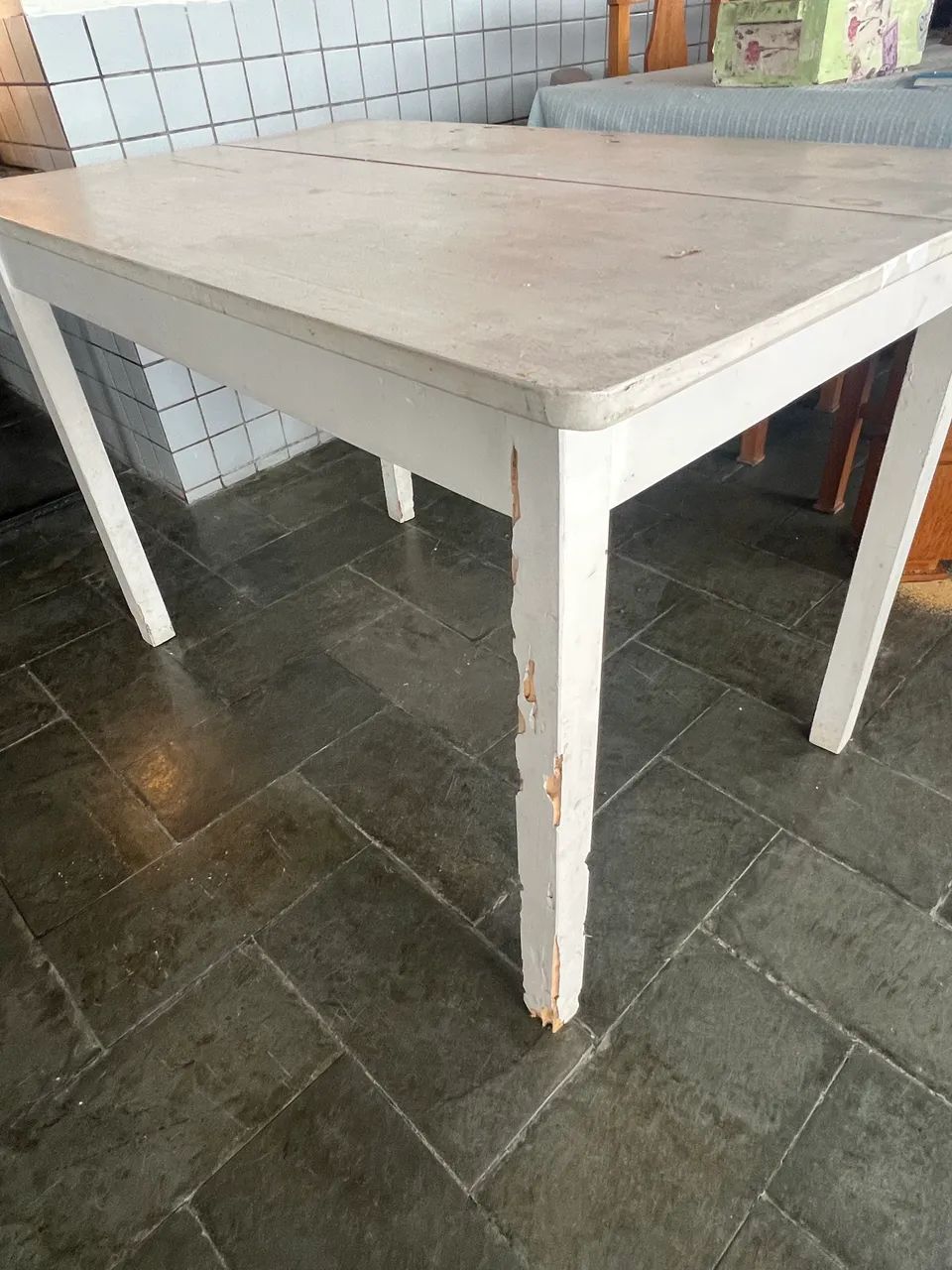 Mesa madeira doação  - Foto 2