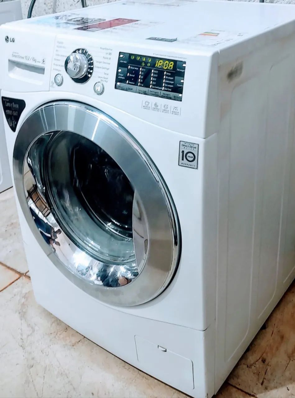 LAVA e SECA, LG 6Motion 127 Volts Inverter Garantia Instalação e Entrega Grátis* - Foto 2