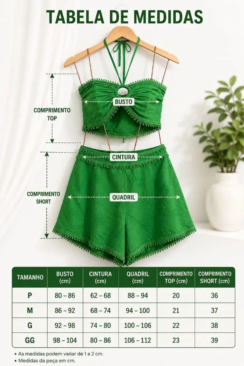Conjunto delicado feminino - Foto 2