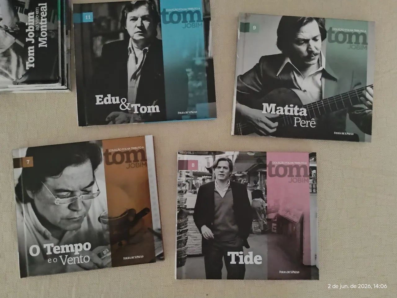 CDs Livretos Tom Jobim unidade - Foto 2