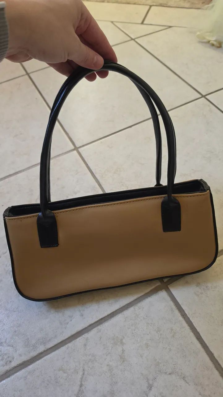 Bolsa Bege couro  - Foto 4