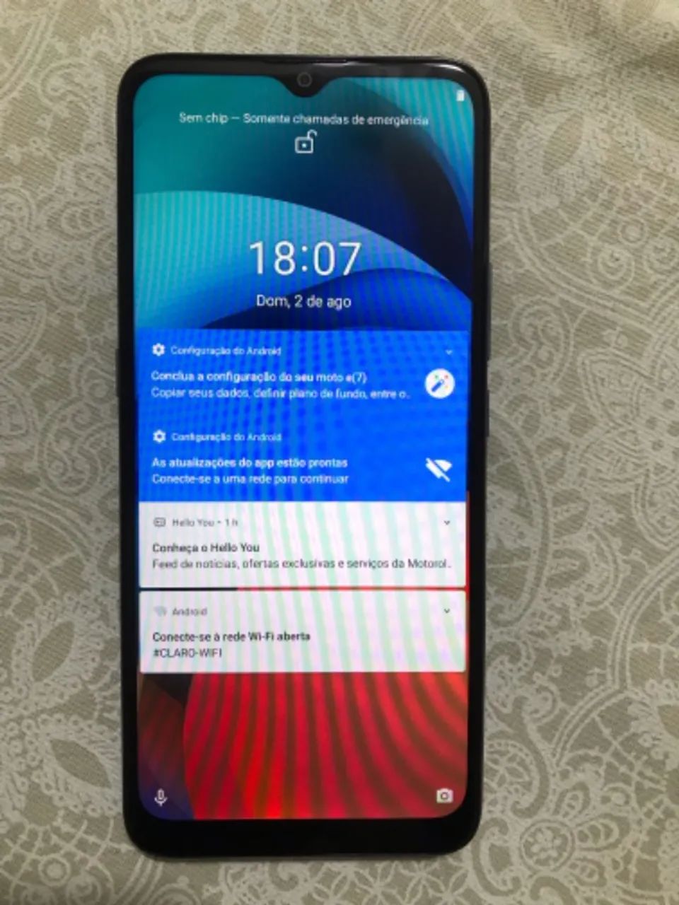 Celular moto e7 novo  - Foto 2