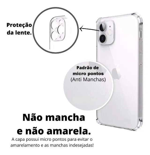 Capa protetora para iphone 13, 13 pro e 13 pro max  - Foto 4