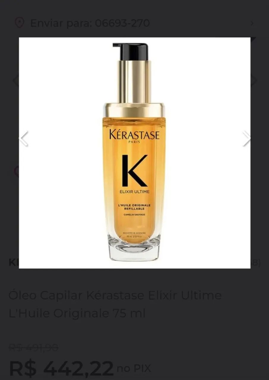 Kerastase óleo 