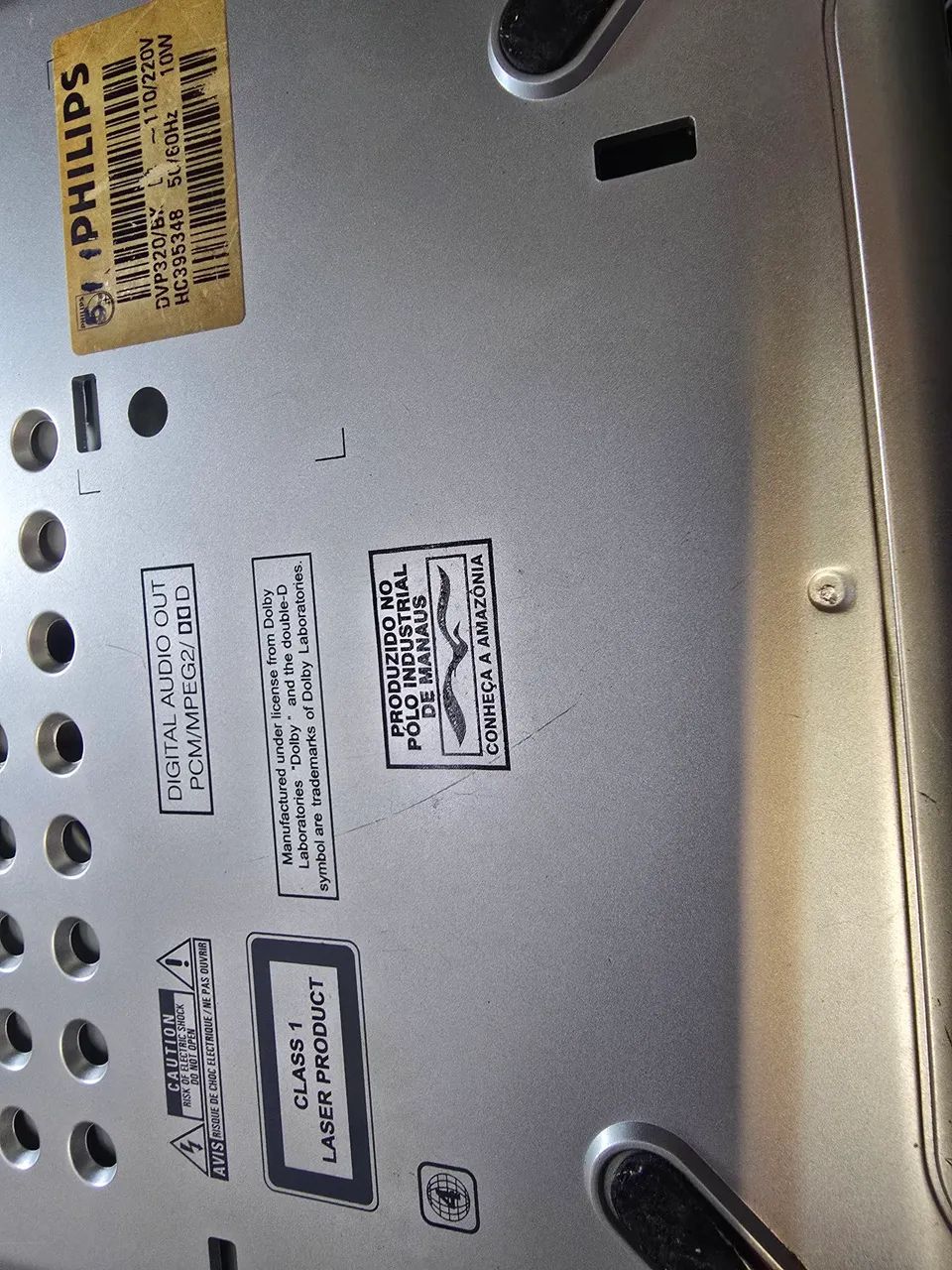 Dvd philips revisado funcionando 100% c/controle e cabo ac - Foto 3