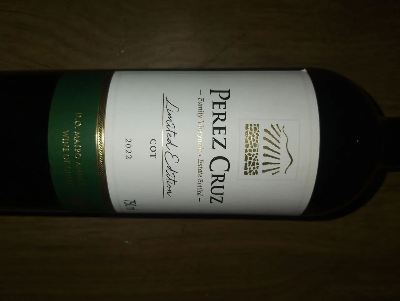 Vinho tinto Perez cruz 2022