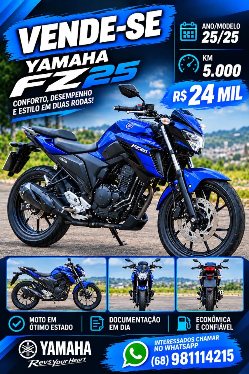 Fazer 250  25/25