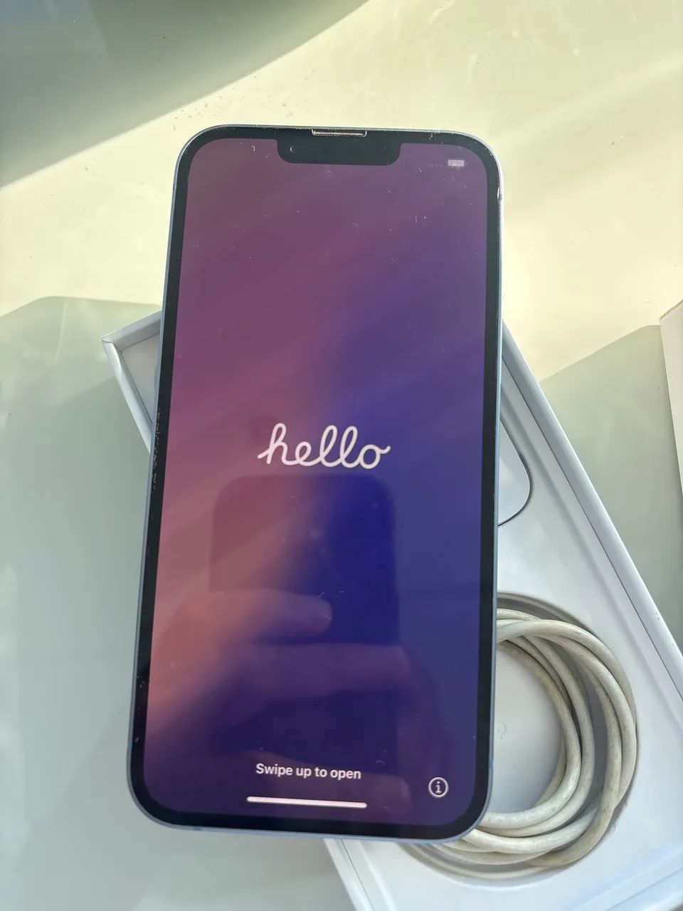 iPhone 14 Blue 128 GB intacto  - Foto 2