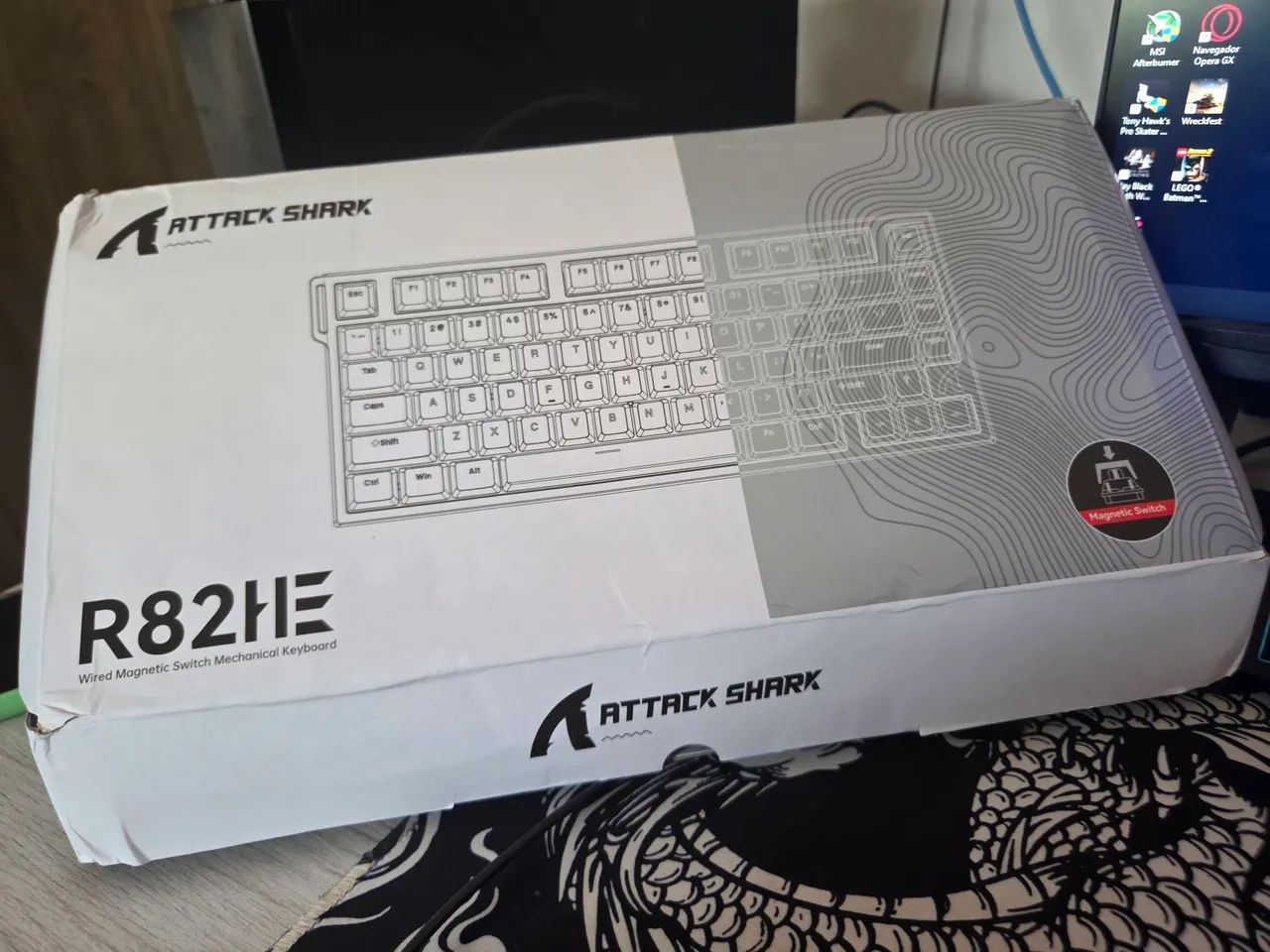 Teclado magnético Attack shark R82HE - Foto 3