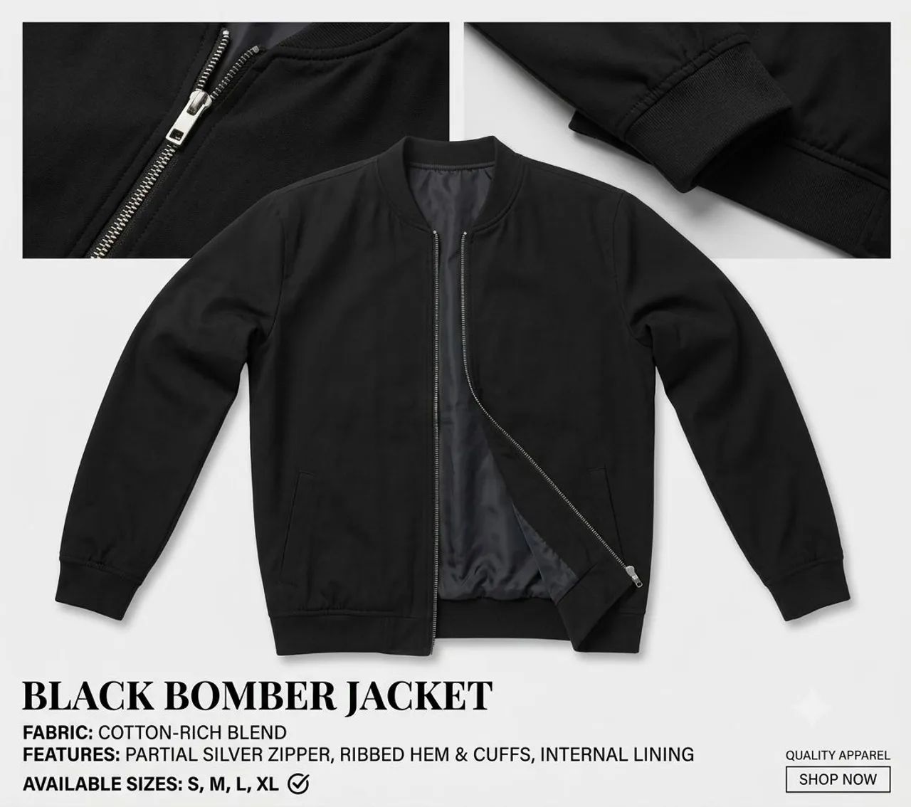 Jaqueta bomber casual fmw - Foto 2