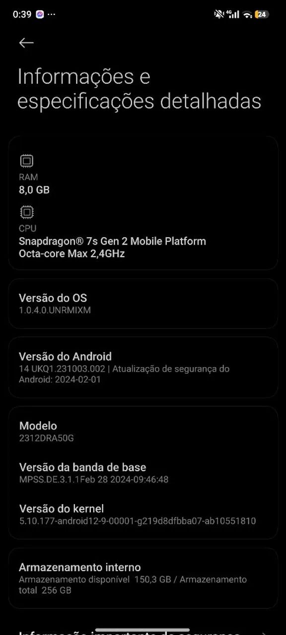 REDMI NOTE 13 PRO 5G 256 GB MEMÓRIA 8+8 MEMÓRIA RAM - Foto 4