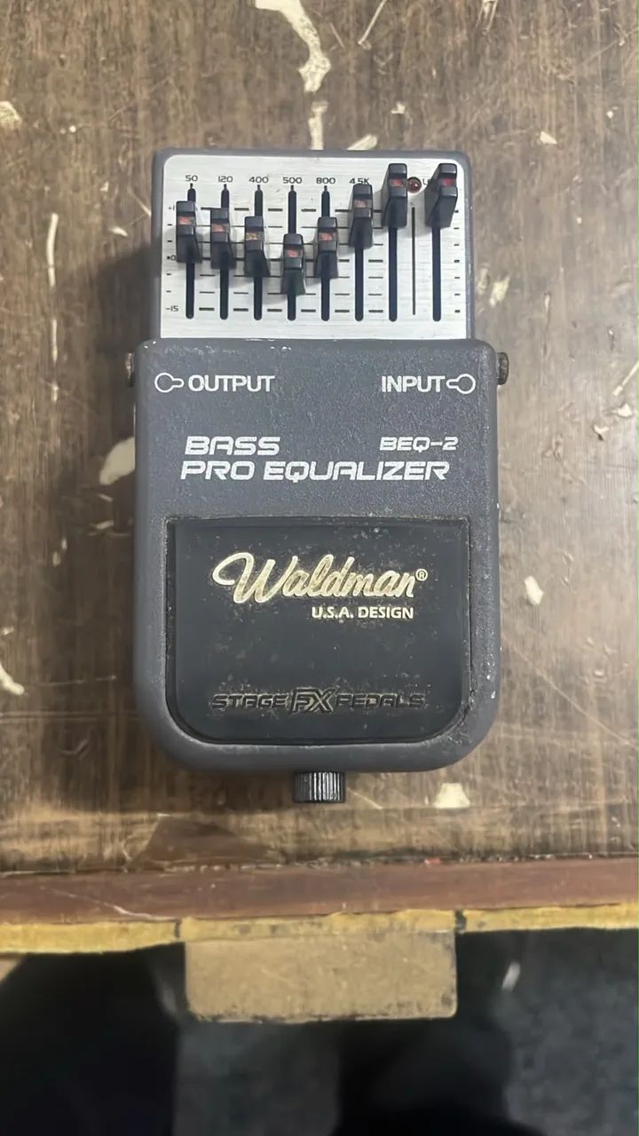 Pedal waldman equalizador