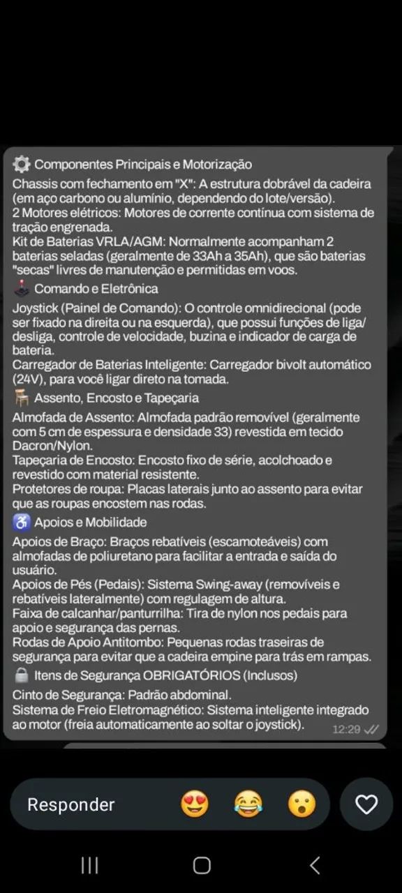Cadeira de rodas elétrica  - Foto 2