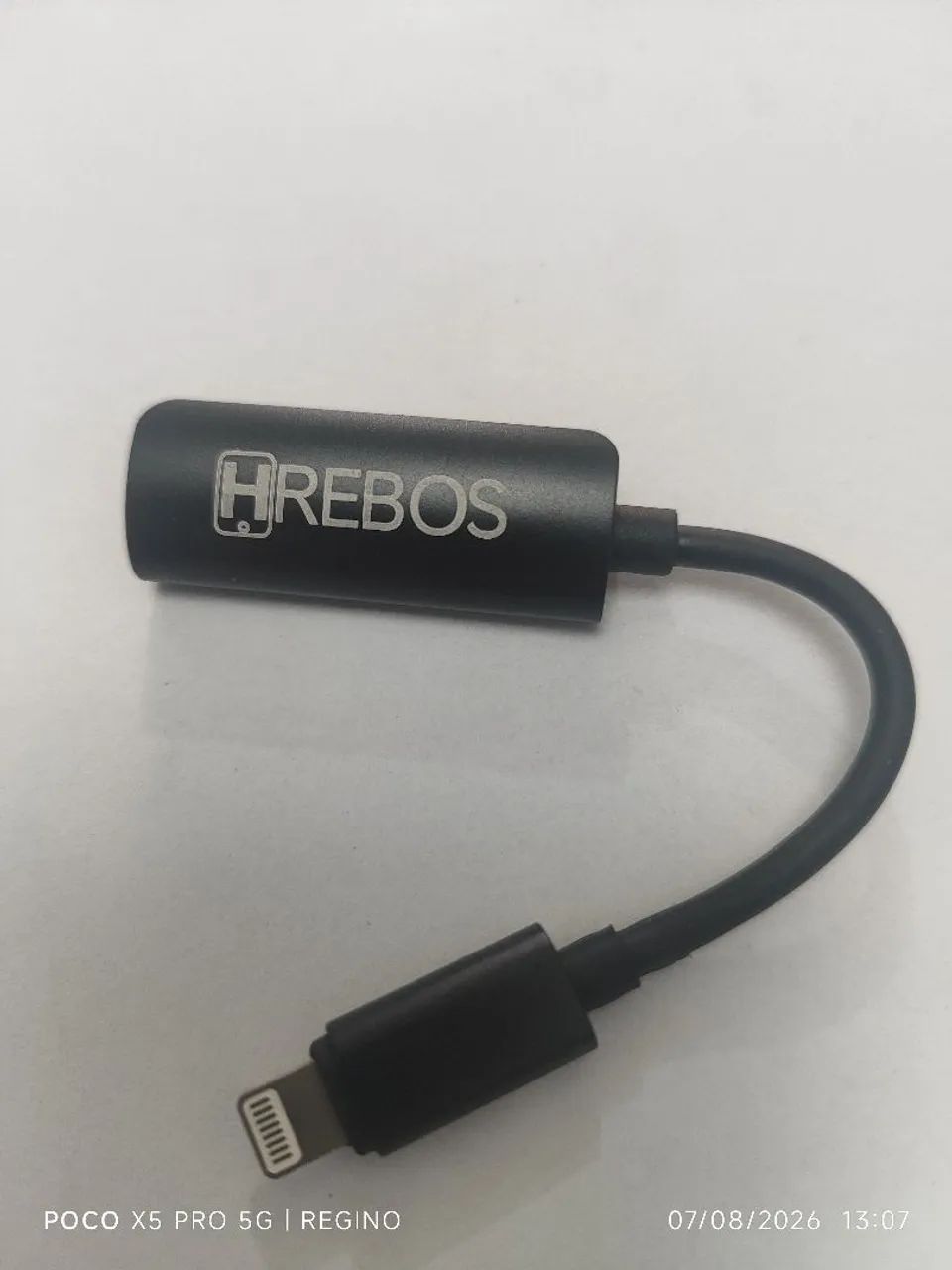 Adaptador lightning dupla entrada iPhone carregar e jogar