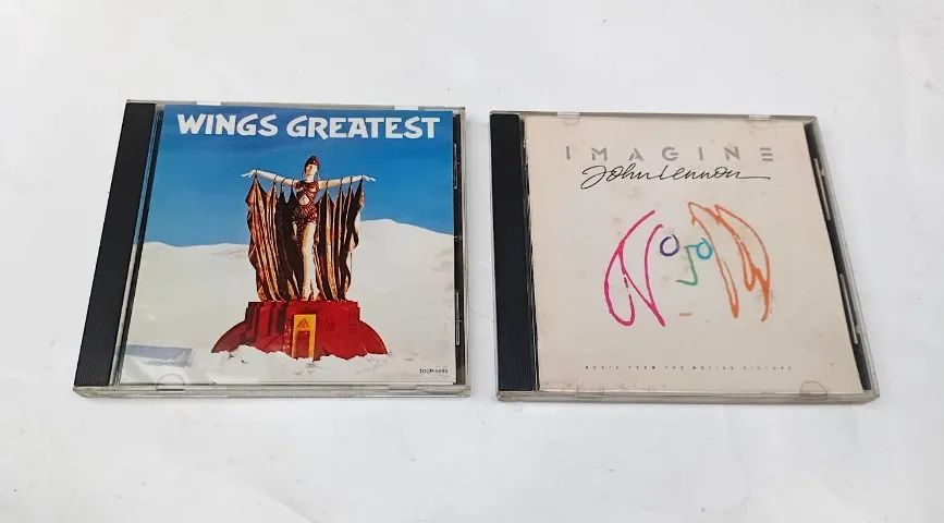02 CDS - JOHN LENNON - IMAGINE E WINGS - PAUL MACCARTNEY