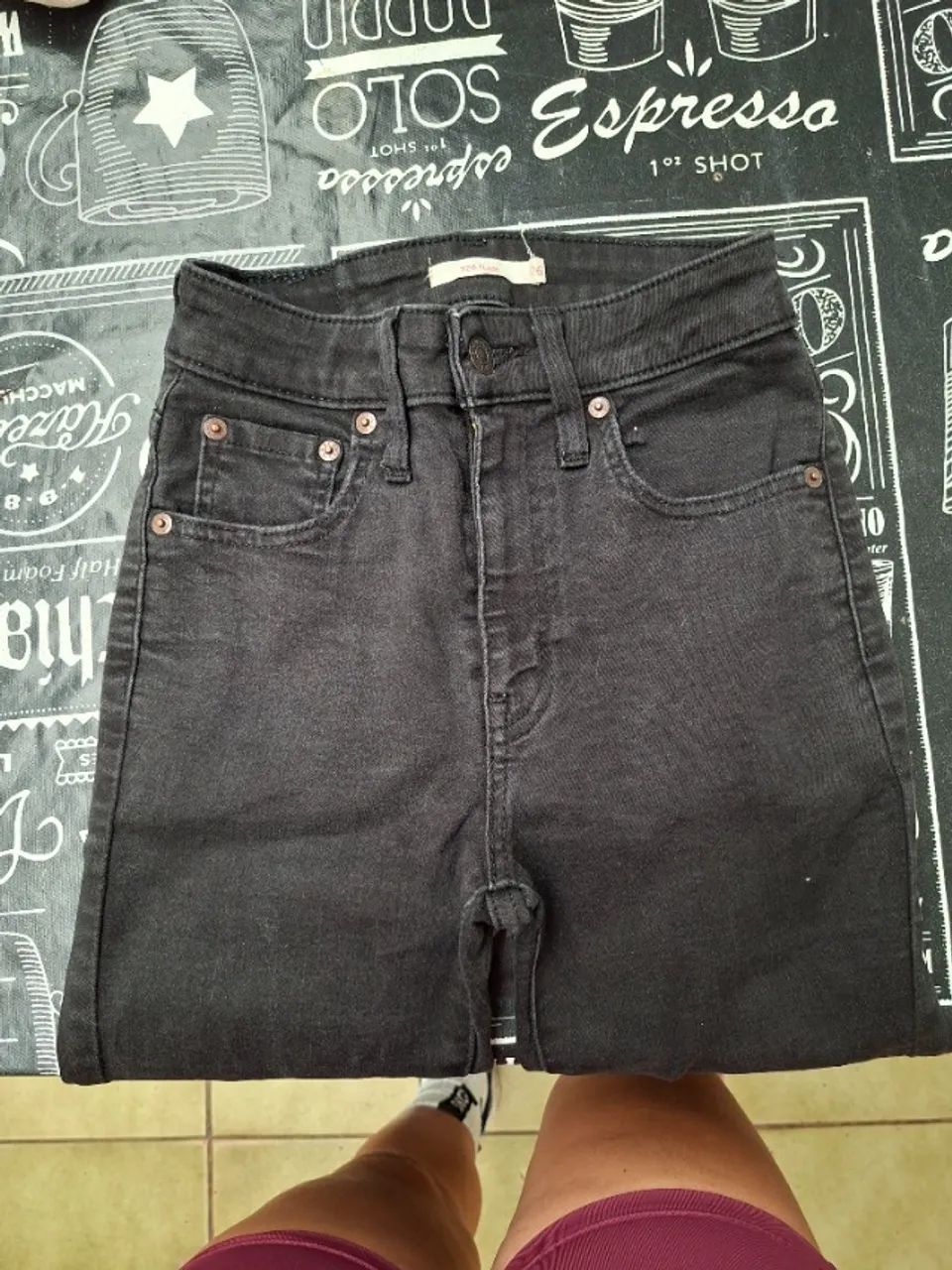calça jeans preta - Foto 2