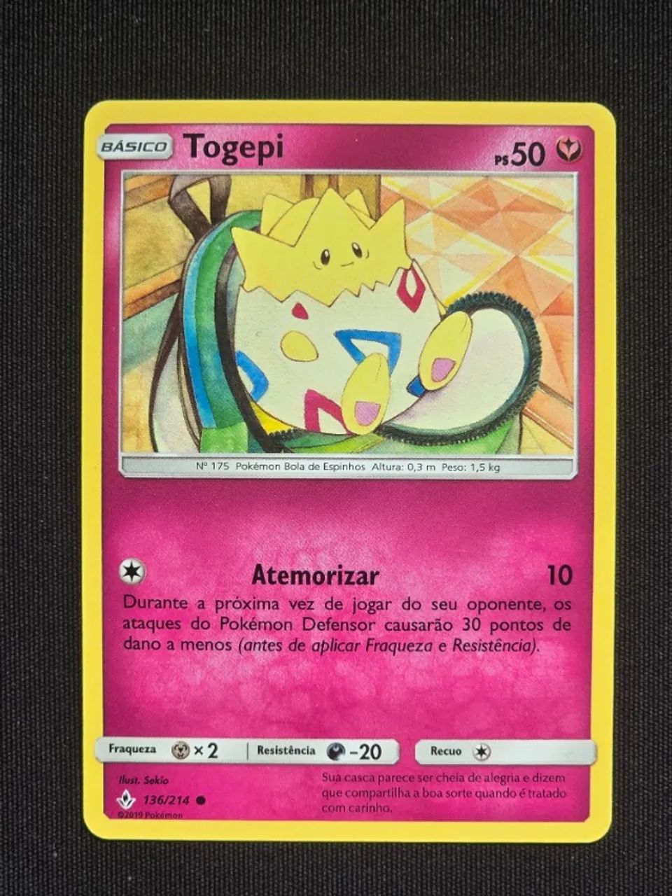 Cartas Togepi, Togetic, Clefable, Blissey e mais - Pokemon TCG - Foto 3