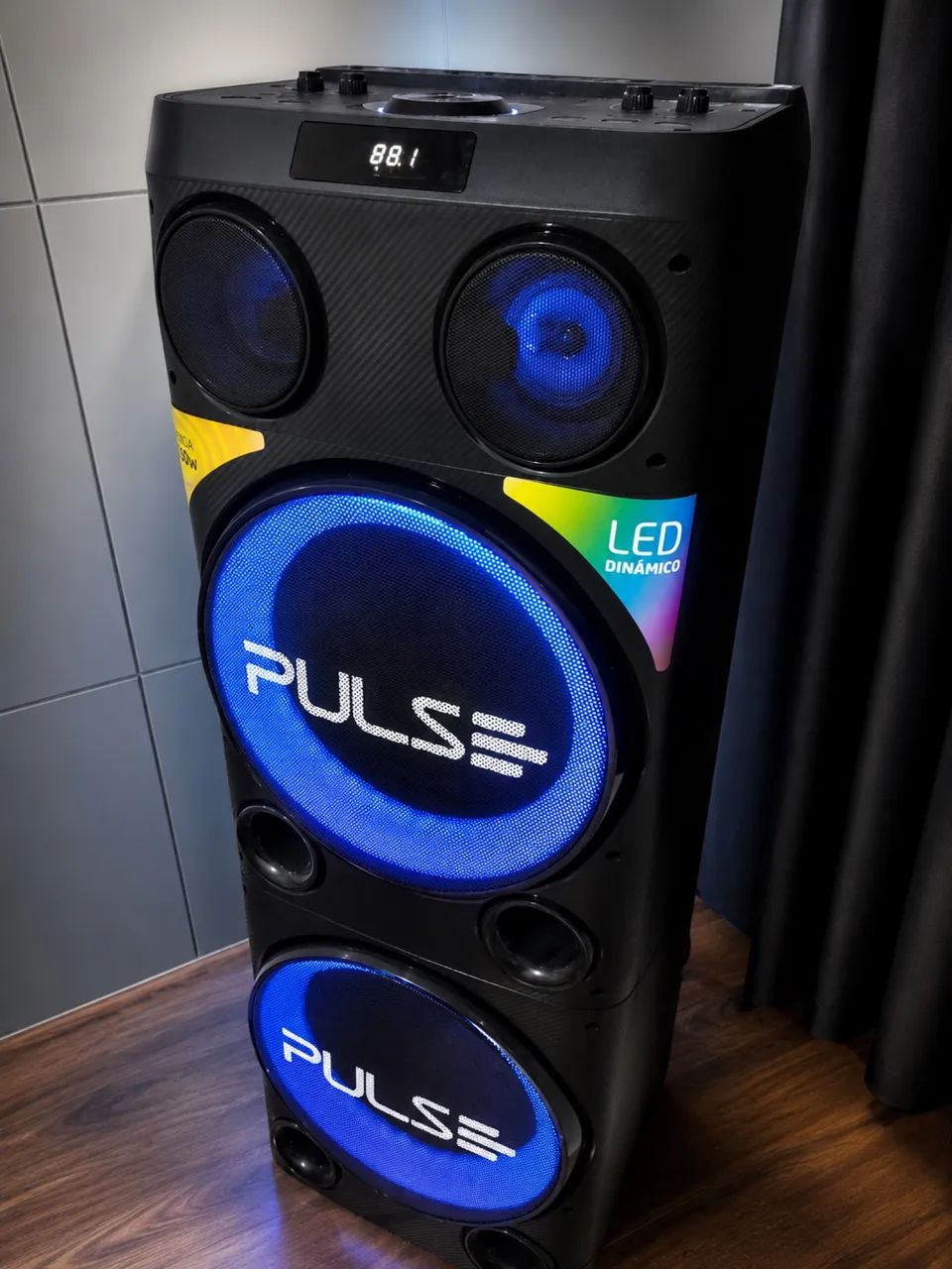 Pulse Torre Double SP515 15? 3500W - LED - Bluetooth