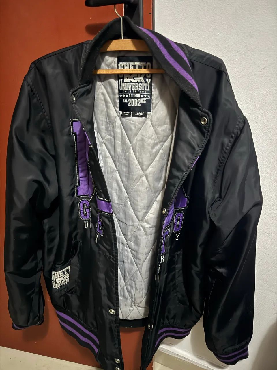 Jaqueta College DGK Purple ( extremamente raro )  - Foto 2