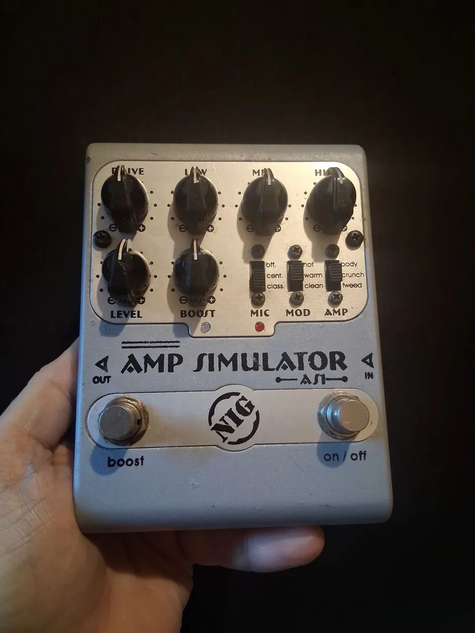 Pedal NIG AS1 Amp Simulator