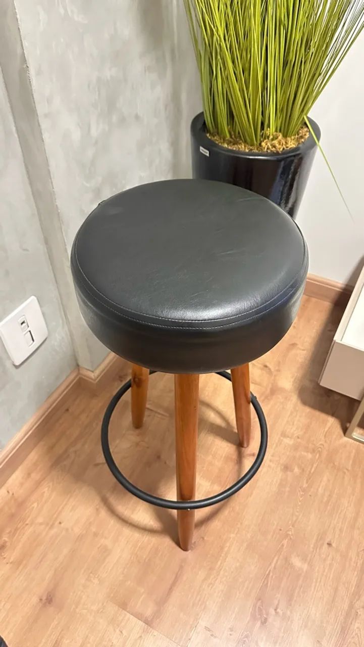 Banqueta de Couro - Foto 2