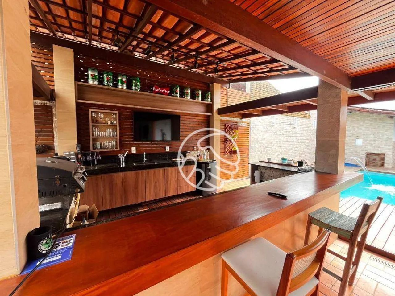 Casa com área de lazer e 3 suítes - Foto 5