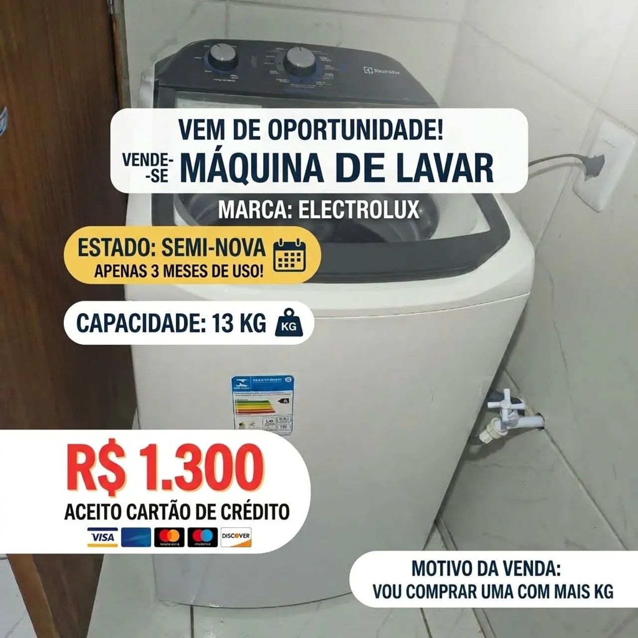 Máquina de lavar - Foto 2