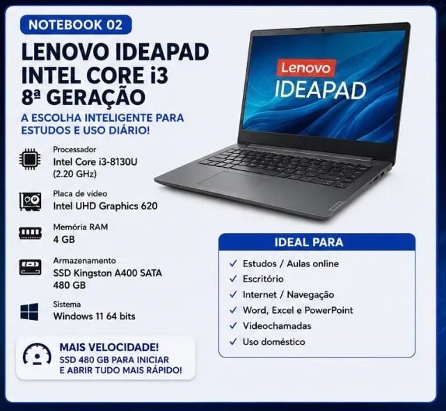 Notebook Lenovo Ideapad