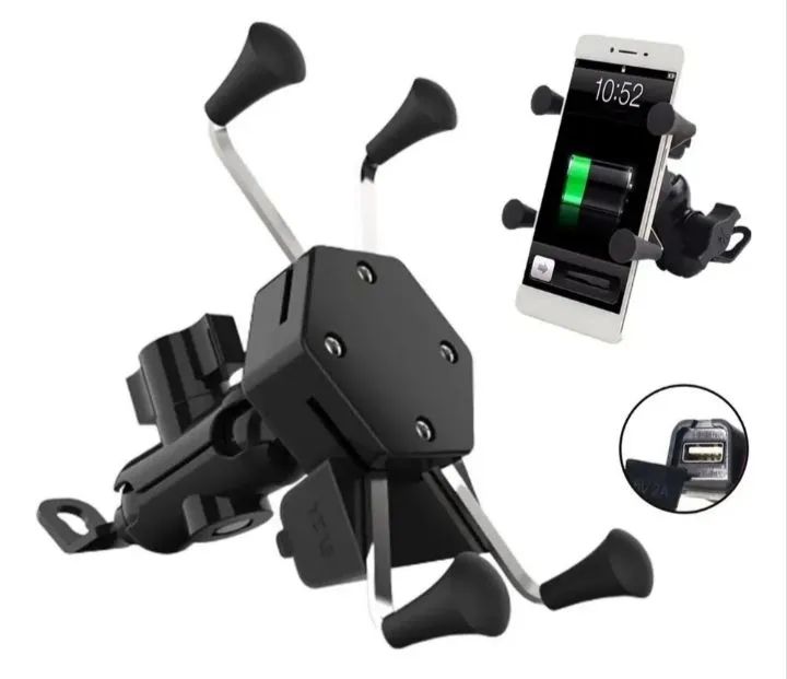 Suporte para celular com carregador  - Foto 2